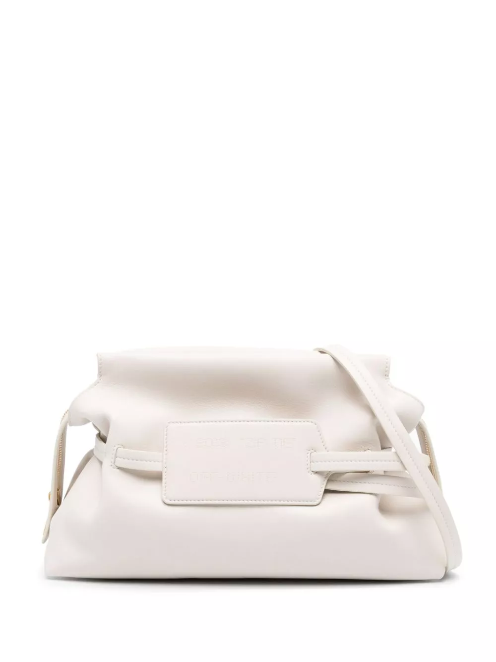 Affordable Off-White Zip Tie clutch bag Women 0113